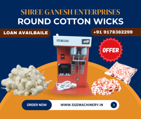 Round Cotton Wicks Machine DIGITAL MODEL